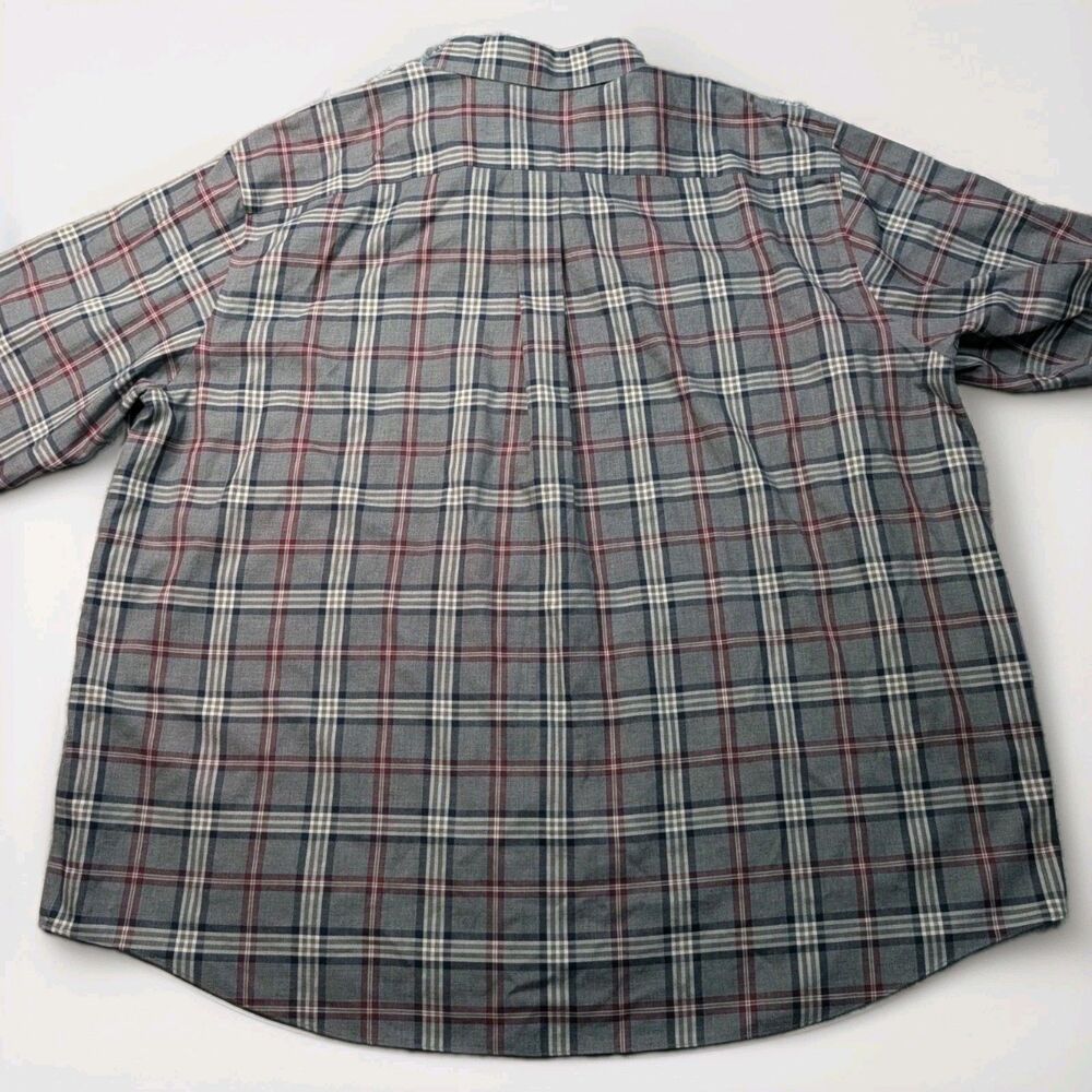 Brooks Brothers Plaid Button Down Non-Iron Men's Size 3XL Supima Cotton Shirt - Picture 5 of 7